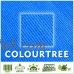 ColourTree 12' x 16' Sun Shade Sail Canopy ?Rectangle Blue - Commercial Standard Heavy Duty - 160 GSM - 4 Years Warranty   